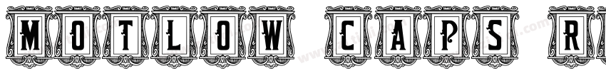 Motlow Caps Regular字体转换 Motlow Caps Regular字体转换